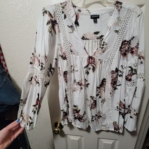 Floral long sleeve